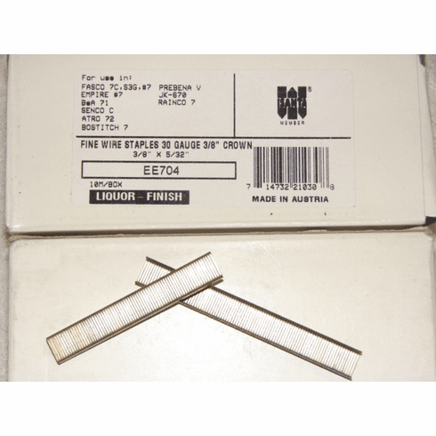 Fasco 3/8" x 5/32" Liquor Staples