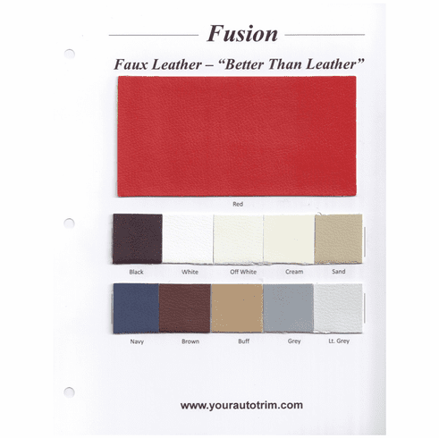 Fusion Sample Card OUT OF STOCK