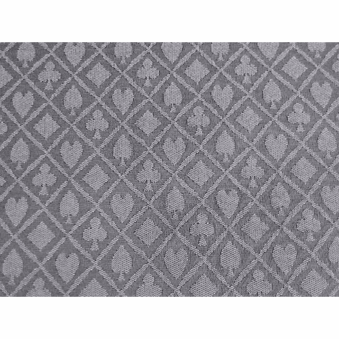 Holdem Casino Suited Cloth "Grey/Black"