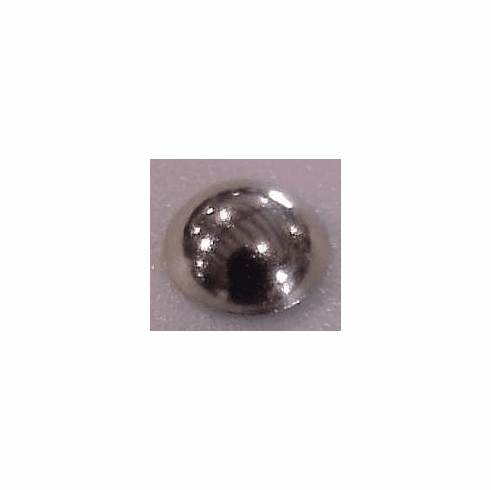 Nickel Plated "Chrome" Decorative Nail Head (Individual)