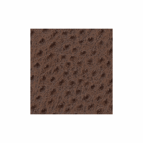 Skintex Ostrich "Mahogany" Ostrich Faux Leather