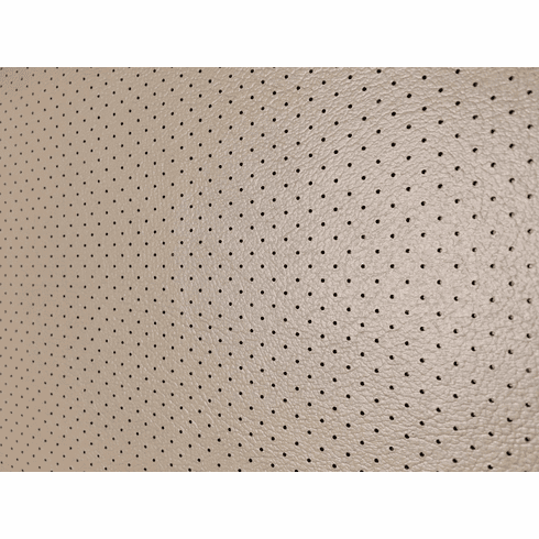 Soft Seat Automotive Perforated Upholstery Vinyl Medium Neutral