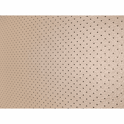 Soft Seat Automotive Perforated Upholstery Vinyl Medium Prairie Tan
