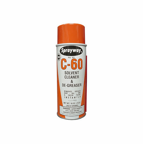Sprayway C-60 Solvent Cleaner & Degreaser
