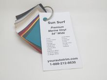 Sun Surf Marine Vinyl Upholstery Material $9.95/Yard
