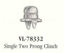 VICAR Single, Two Prong Clinch for Turnbuckle Fasteners OUT OF STOCK