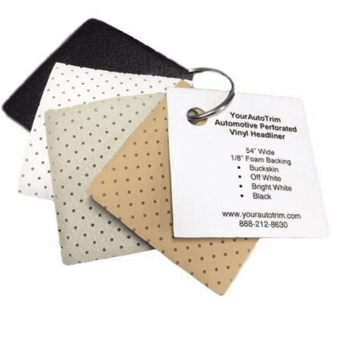 YourAutoTrim Perforated Headliner Sample Ring