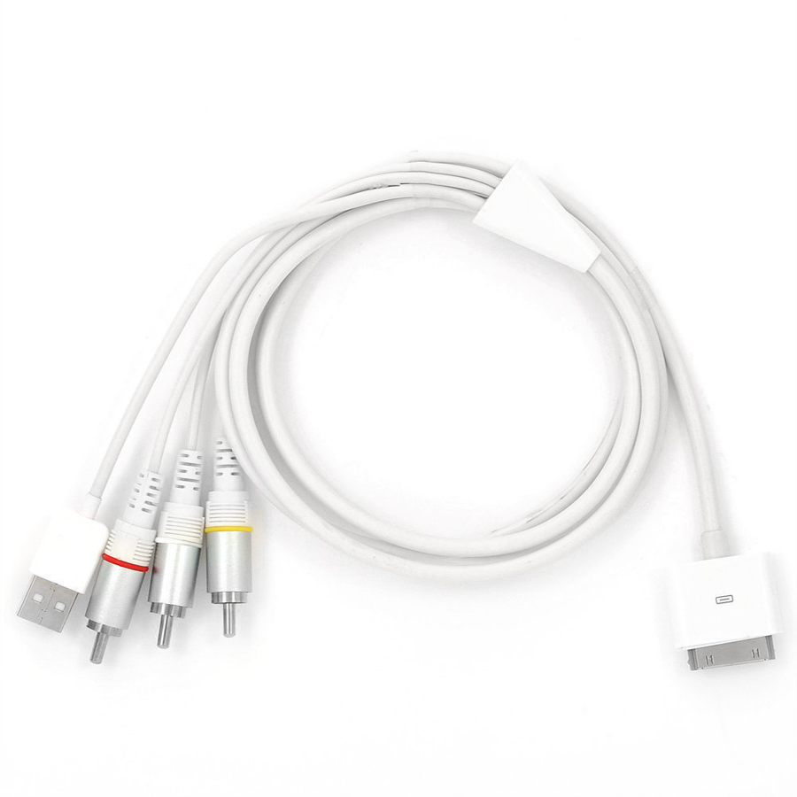 Acesonic PDCB0020 Composite Cable for iPad/iPod/iPhone