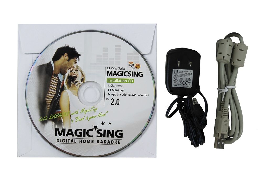 EnterTech MagicSing ET25SP Karaoke Microphone Spanish/English
