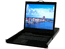 LCD1U19-11 1U Rackmount 19" TFT LCD Monitor w/ Keyboard , Anti-glare tempered glass , Auto Power Switch optional 8 /16 port KVM switch, Short Depth : 22.9inches/582mm only
