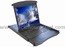 LCD1U19-07 2-Point-Lock 19" Monitor Keyboard Tray , 1RU, TAA & NDAA Compliant