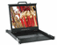 LCD1U19-18 1U Rack Mount Monitor Keyboard Drawer / KVM Switch