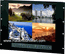 LCDR8U17-03 8U Rackmountable 17" SAMSUNG LCD Quad Display With RS-232 / Alarm I/O / VCR in & out / AV / BNC / VGA