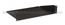 RA7203-sp / RA7203-vp 2U 12" Solid / Vented Plate Economy Rack Shelf , Made in USA, TAA Compliant
