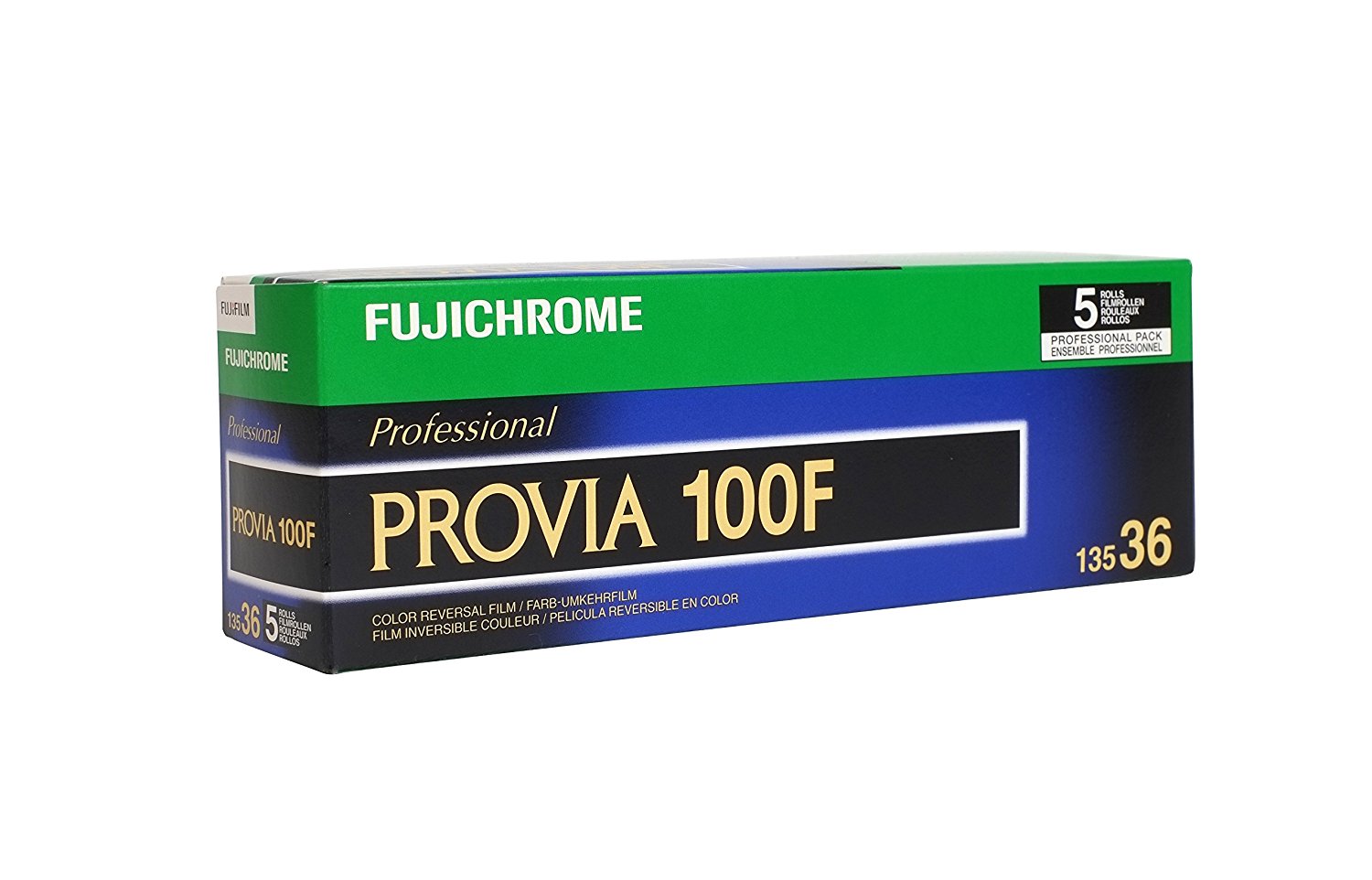 Fujichrome Provia 100F RDPIII 35mm x 36 exp 5 Roll Pack - Fujichrome ...