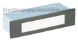 Corona CL-366-BK Aluminum Slim Lensed Brick Light, 12 Volts, Black