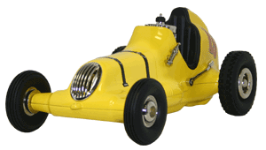 Nylint Yellow Thimble Drome Race Car