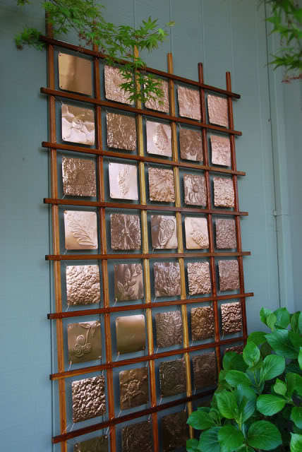 copper art by 4th grade students